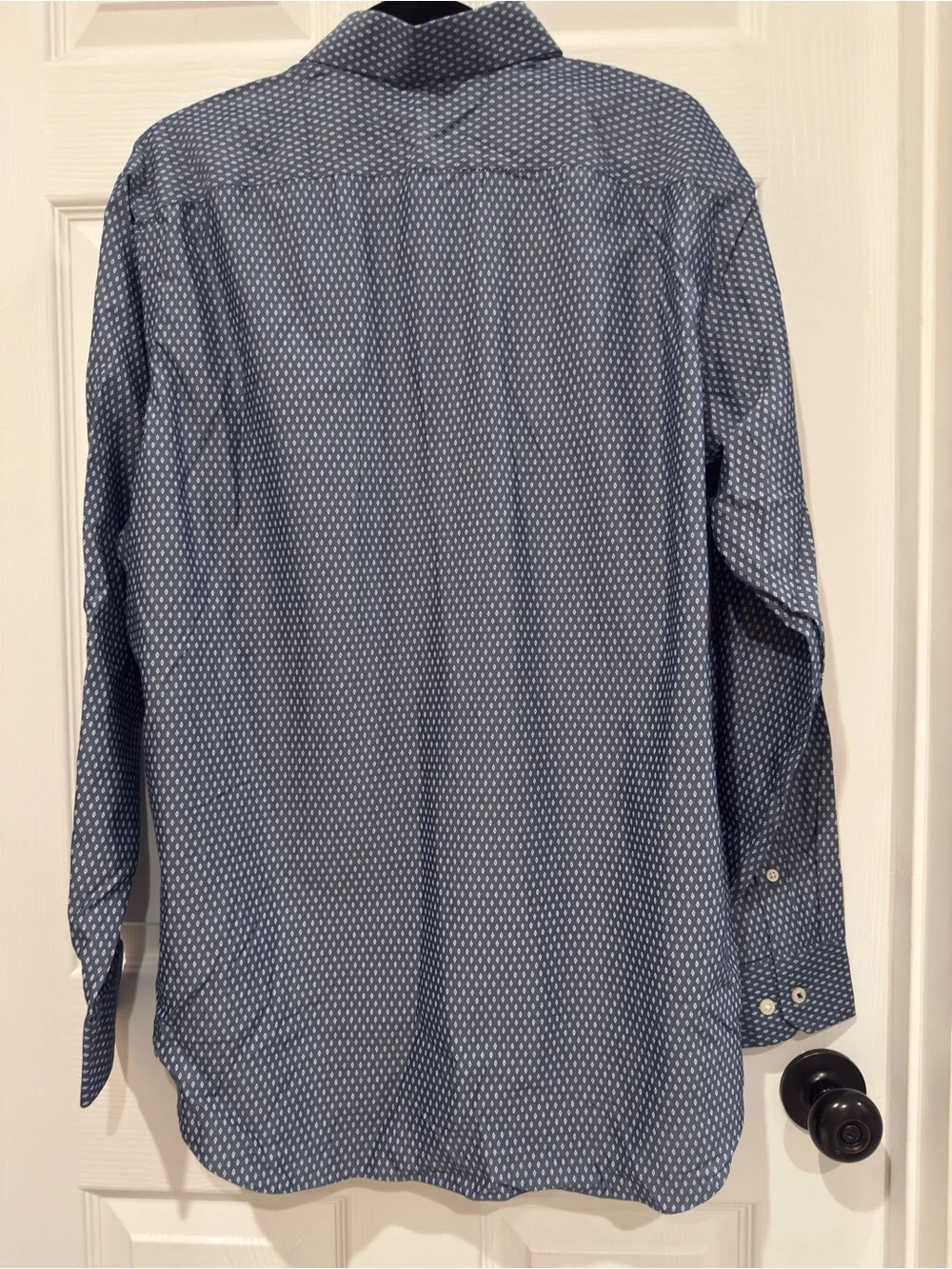 Banana Republic Patterned Button-Up Non-Iron Camden Fit Dress Shirt